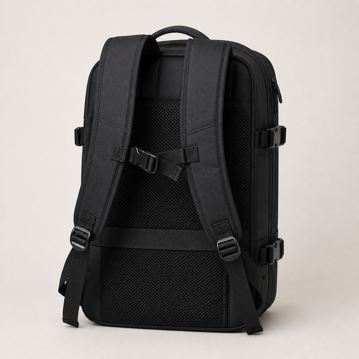 KAVEN expandable travel backpack rear view
