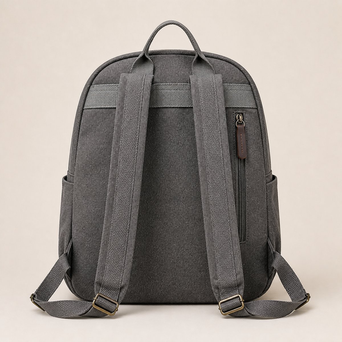MIREN canvas everyday backpack rear view