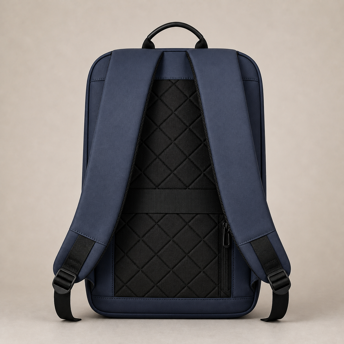 NEXOR slim laptop backpack rear view